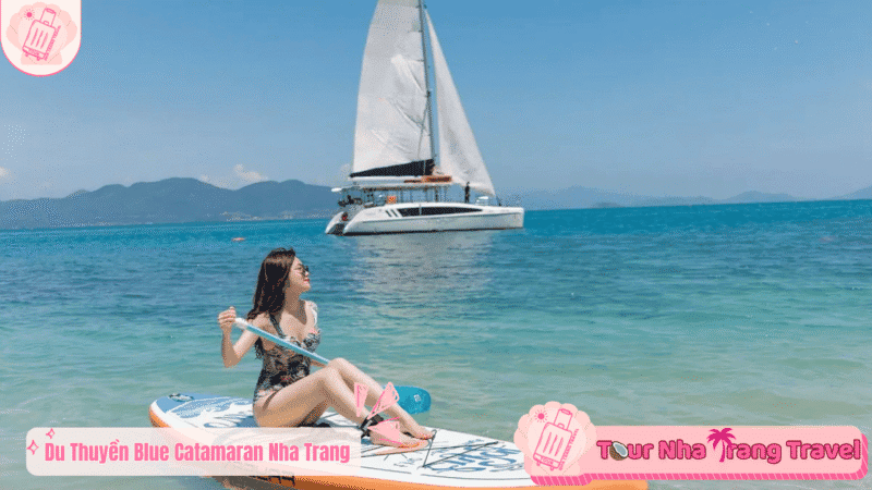 Du Thuyền Blue Catamaran – Thuê Catamaran Riêng Nha Trang 6 Du Thuyen Blue Catamaran Nha Trang 3