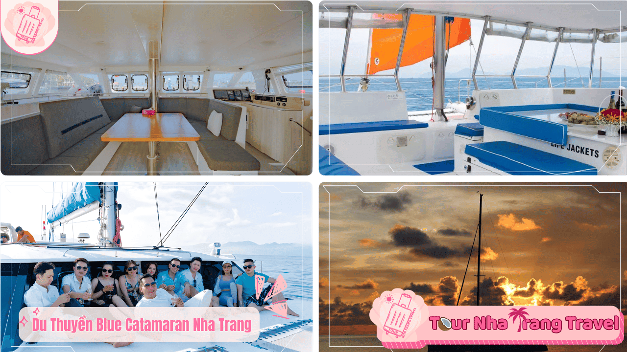 Du Thuyền Blue Catamaran – Thuê Catamaran Riêng Nha Trang 9 Du Thuyền Blue Catamaran Nha Trang