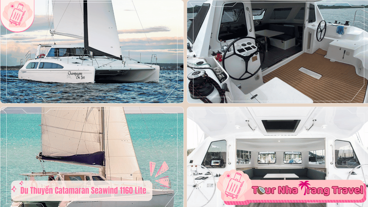 Du Thuyền Catamaran Seawind 1160 Lite – Thuê Catamaran Riêng Cao Cấp 11 Du Thuyền Catamaran Seawind 1160 Lite