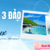 Tour 3 Đảo Mini Beach - Bãi Tranh - Làng Chài - Mini Beach